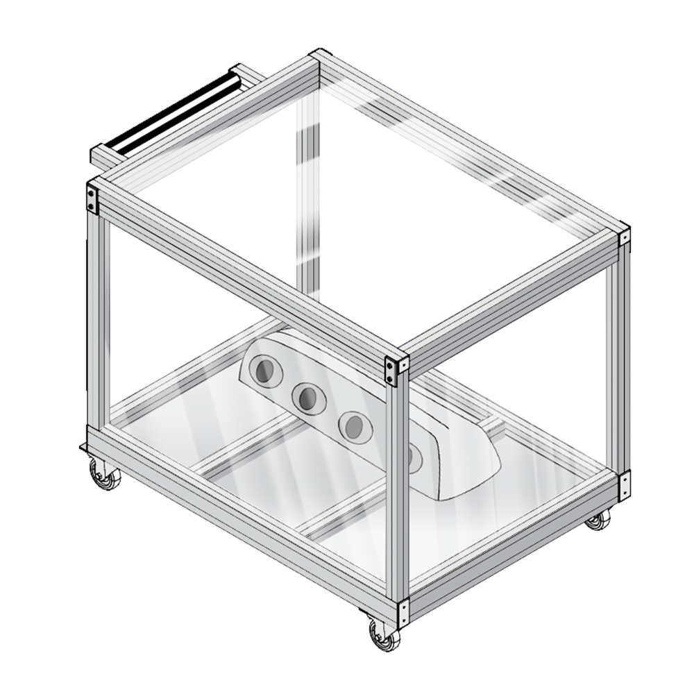 63-200-0 MODULAR SOLUTIONS POLYCARBONATE PANEL<br>1/4" X 4' X 8', CLEAR